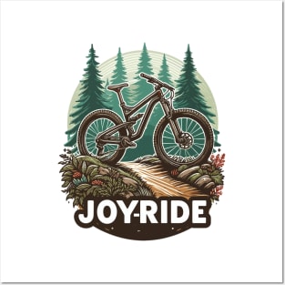 Bike Surrounded By Nature, Joy Ride Posters and Art